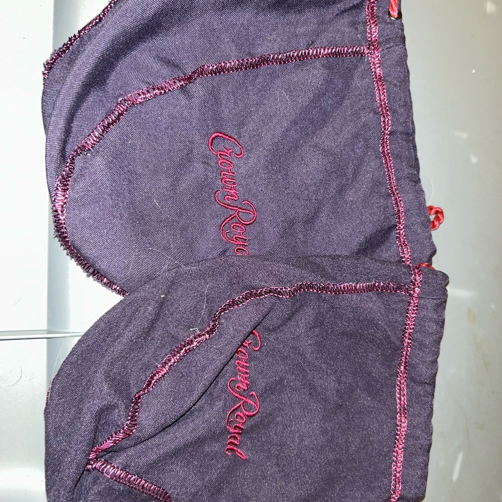 2 Crown Royal Blackberry Bags